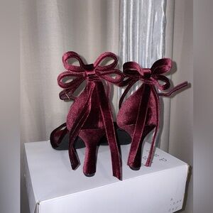 Women’s Miriam Heels - A New Day Burgundy 8
